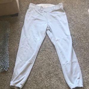 Men’s Gray Poly Mizuno XL Baseball Pants ⚾️ NWOT